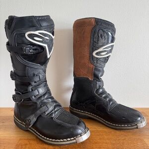 Alpinestars Leather Motocross Boots